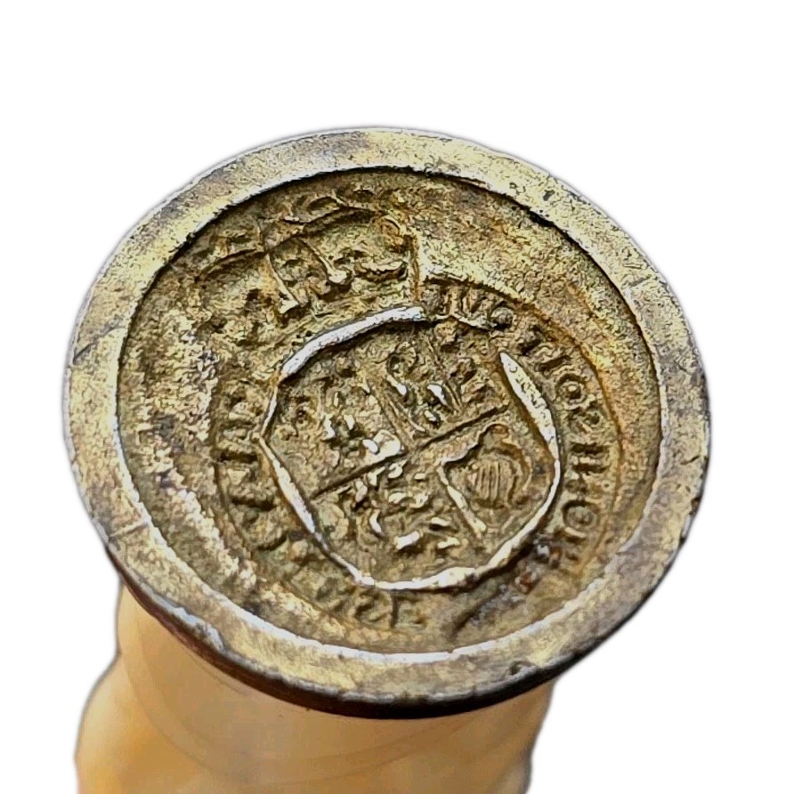 King George IV Wax Seal Matrix Desk Stamp British Royal Hanover Coat of Arms UK King George IV Wax Seal Matrix Desk Stamp British Royal Hanover Coat of Arms UK