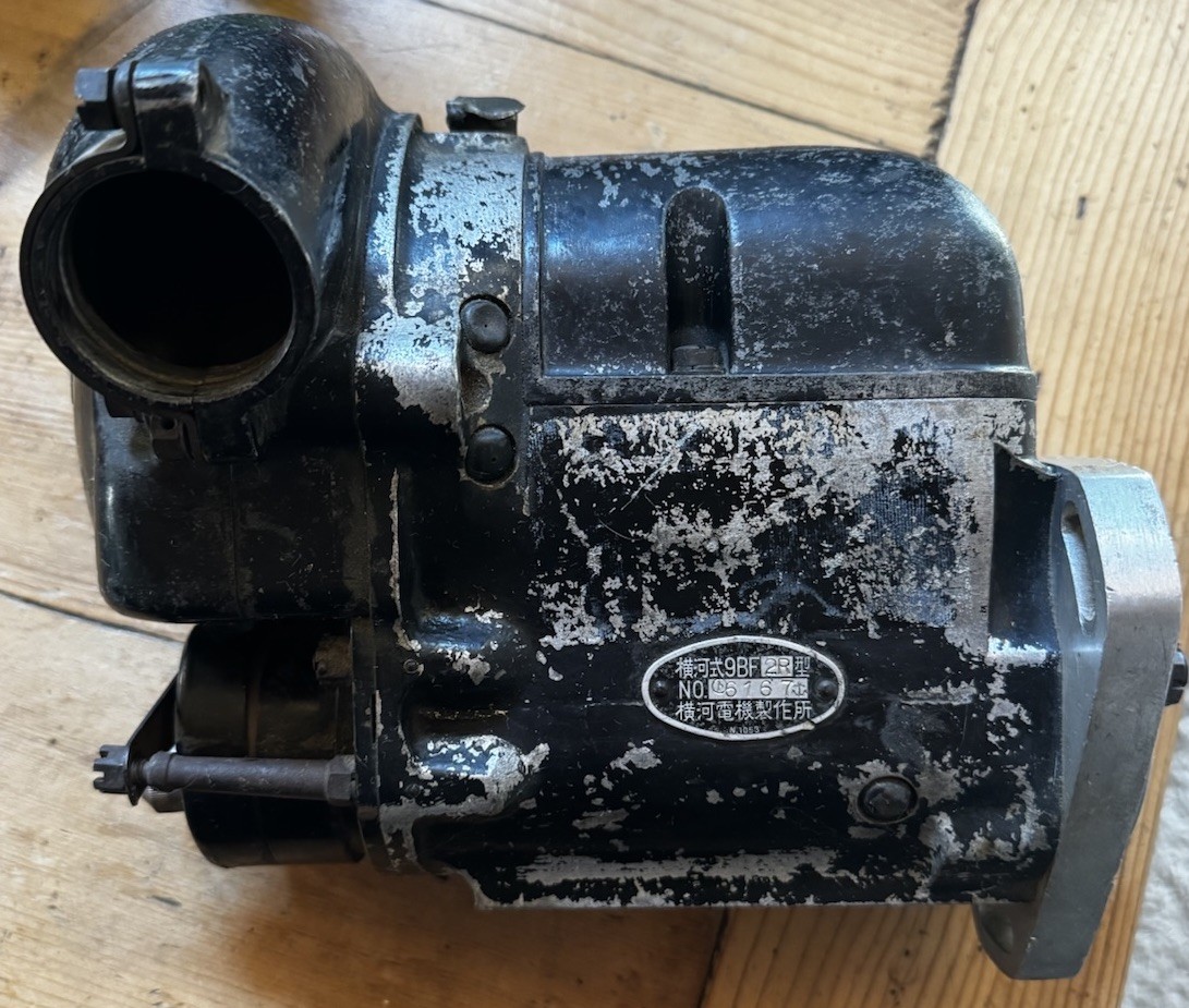 Authentic Prewar WWII Imperial Japanese NavyAircraft Magneto Yokogawa 9 Cylinder Authentic Prewar WWII Imperial Japanese NavyAircraft Magneto Yokogawa 9 Cylinder