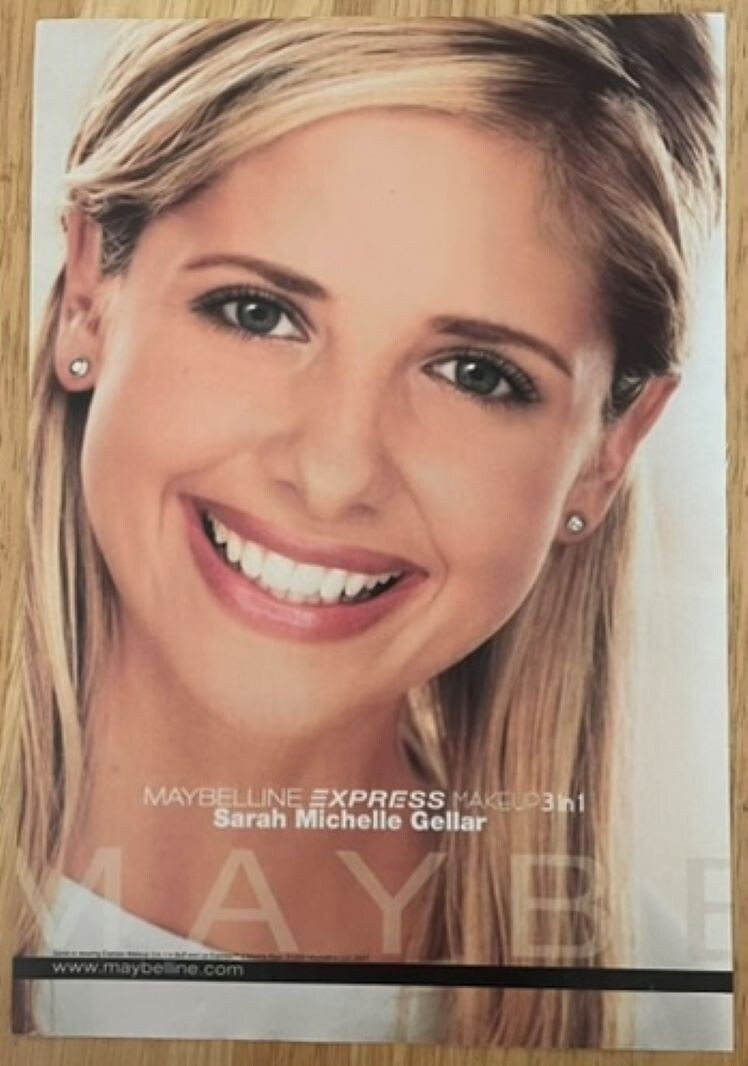 SARAH MICHELLE GELLAR, RARE 2000 SARAH MICHELLE GELLAR, RARE 2000