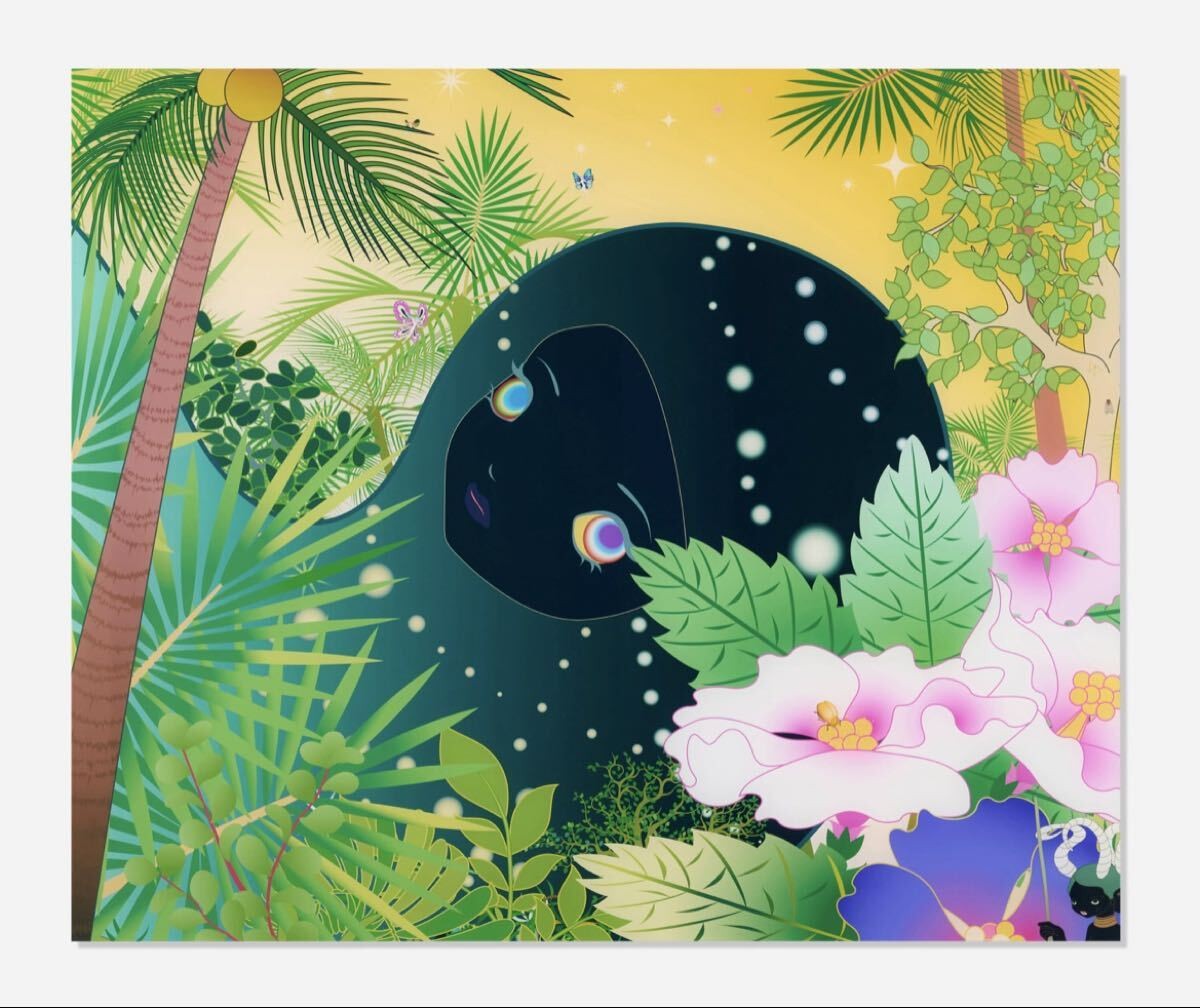 Chiho Aoshima “Buildinghead: Palm Trees” AP1/2 100×120cm Kaikai Kiki Blum & Poe