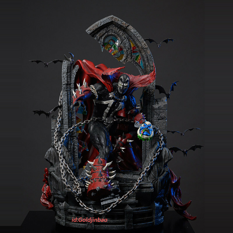 1/4 Scale Spawn Resin Model Painted Statue MAC Studio In Stock Throne
