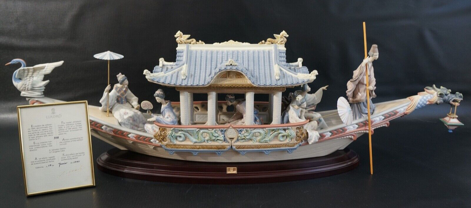 Lladro Kitakami Cruise 1605 With Original Box