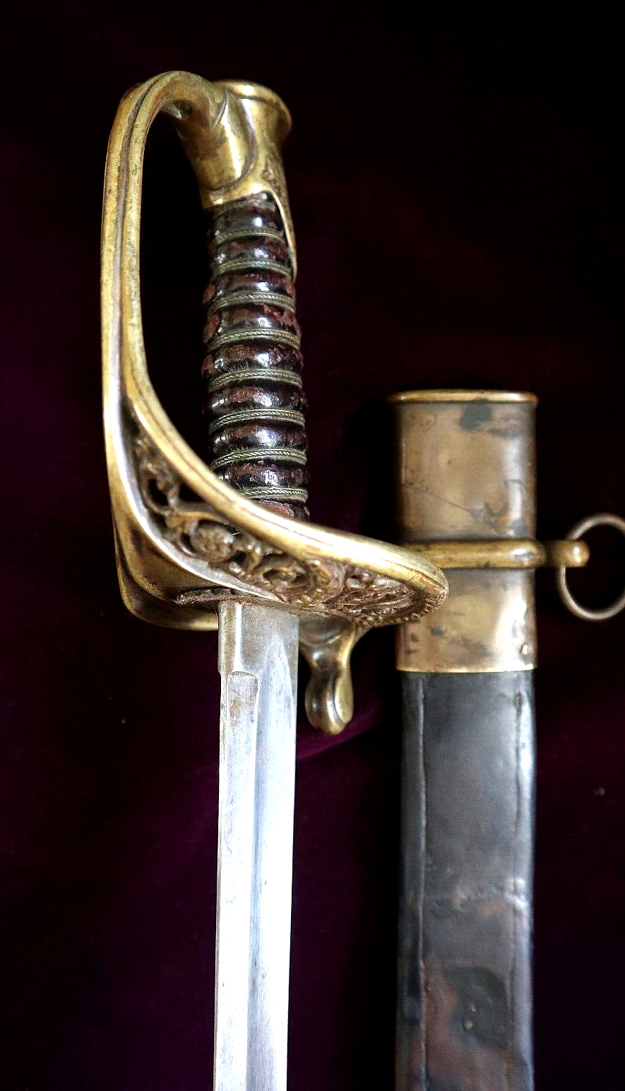 CIVIL WAR CONFEDERATE LOUISIANA THOMAS GRISWOLD OFFICER SWORD NEW ORLEANS