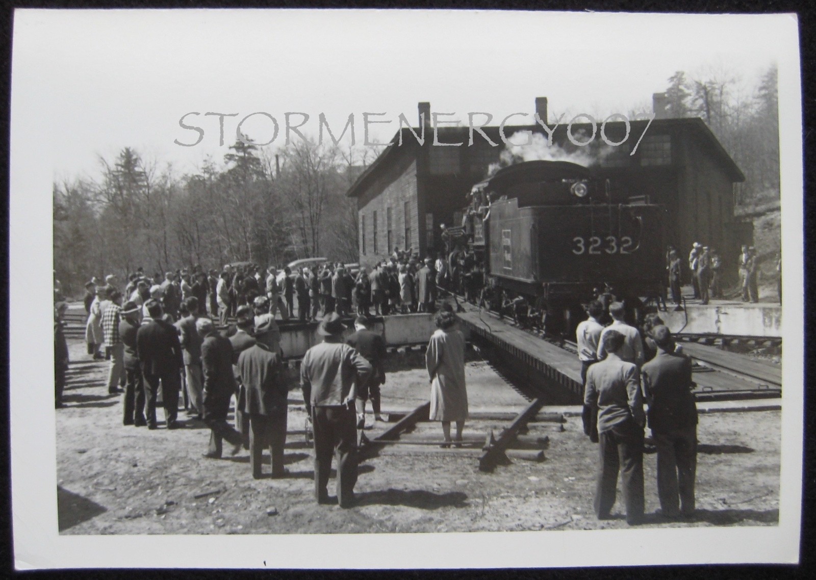 Clinton, MA Engine House & Turntable Boston & Maine Railroad Enthusiasts photo