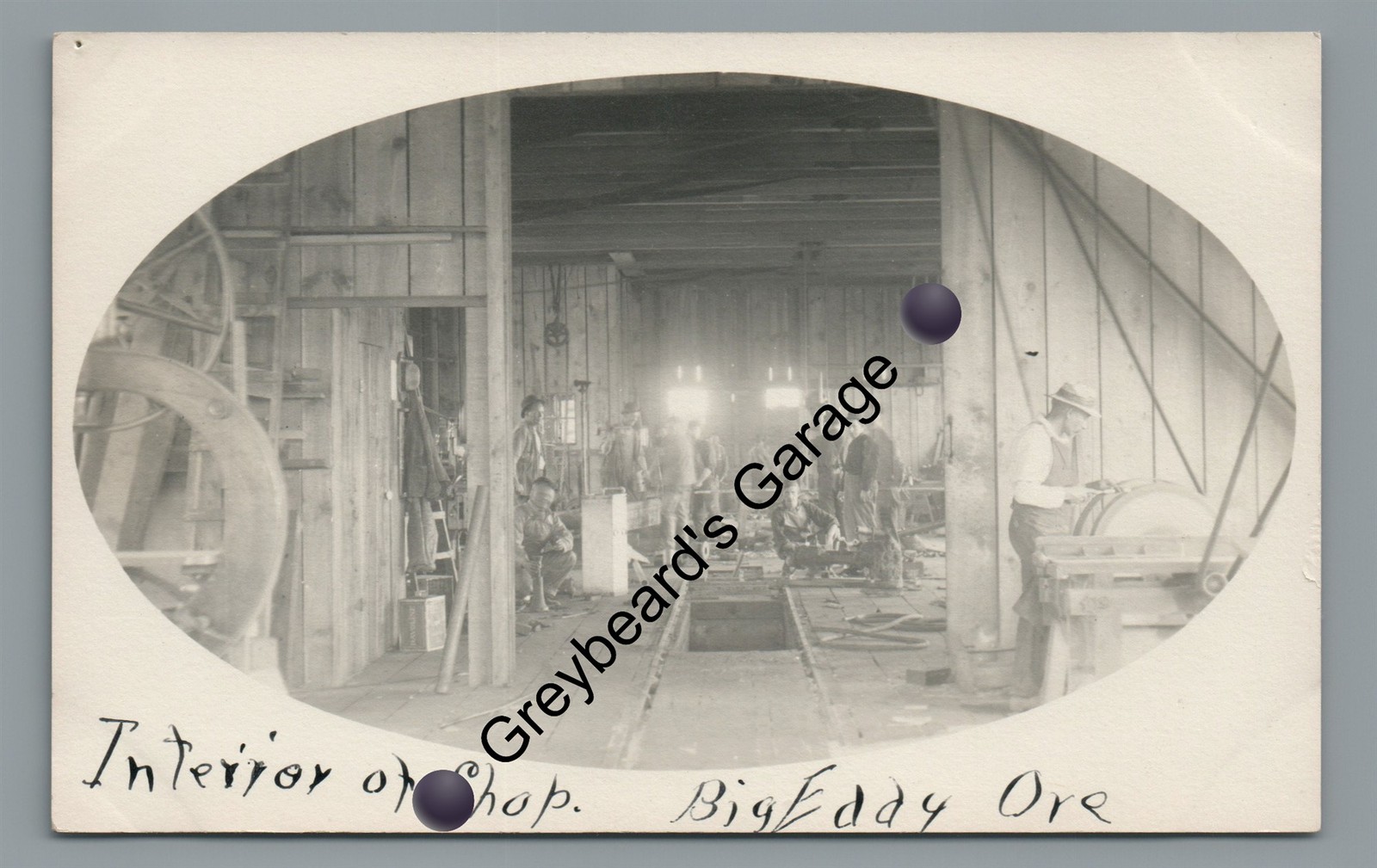 RPPC 20x BIG EDDY Celilo Canal THE DALLES OR Columbia River Real Photo Postcards RPPC 20x BIG EDDY Celilo Canal THE DALLES OR Columbia River Real Photo Postcards