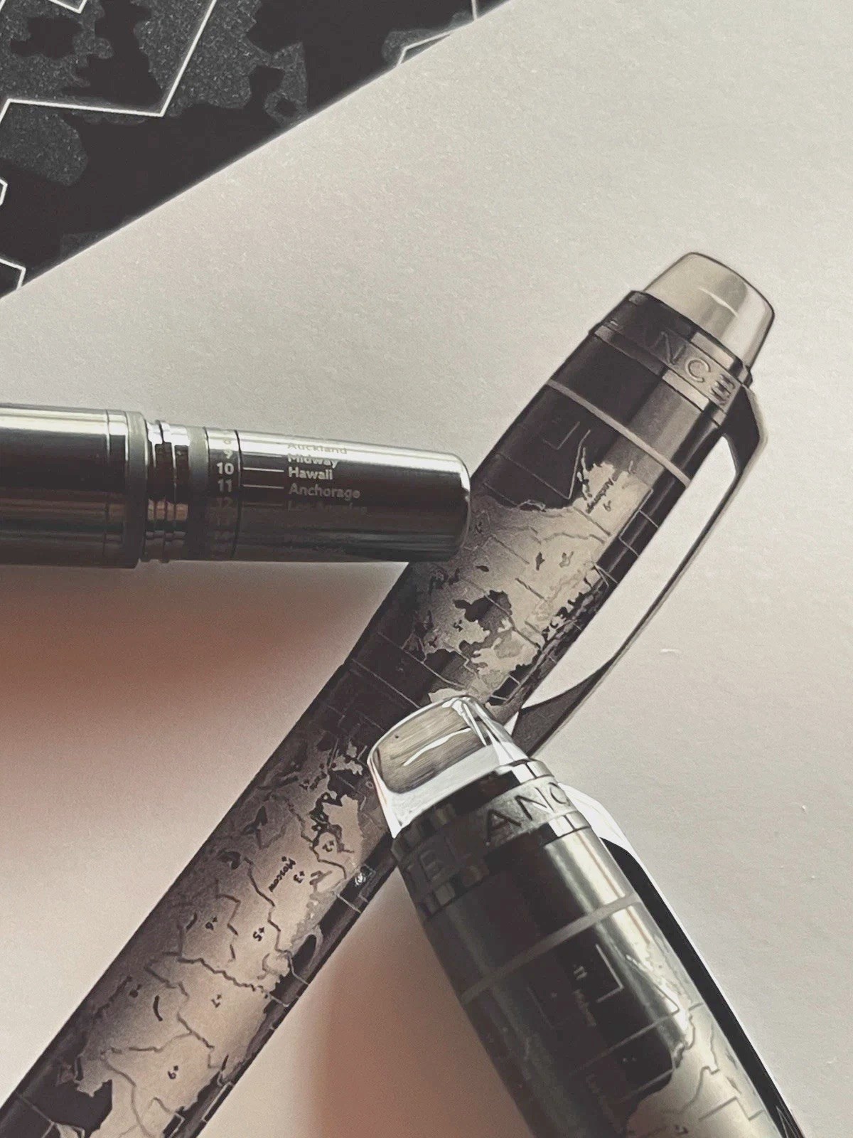 Montblanc Starwalker World Time Special Edition Fountain Pen ID: 112703 Montblanc Starwalker World Time Special Edition Fountain Pen ID: 112703