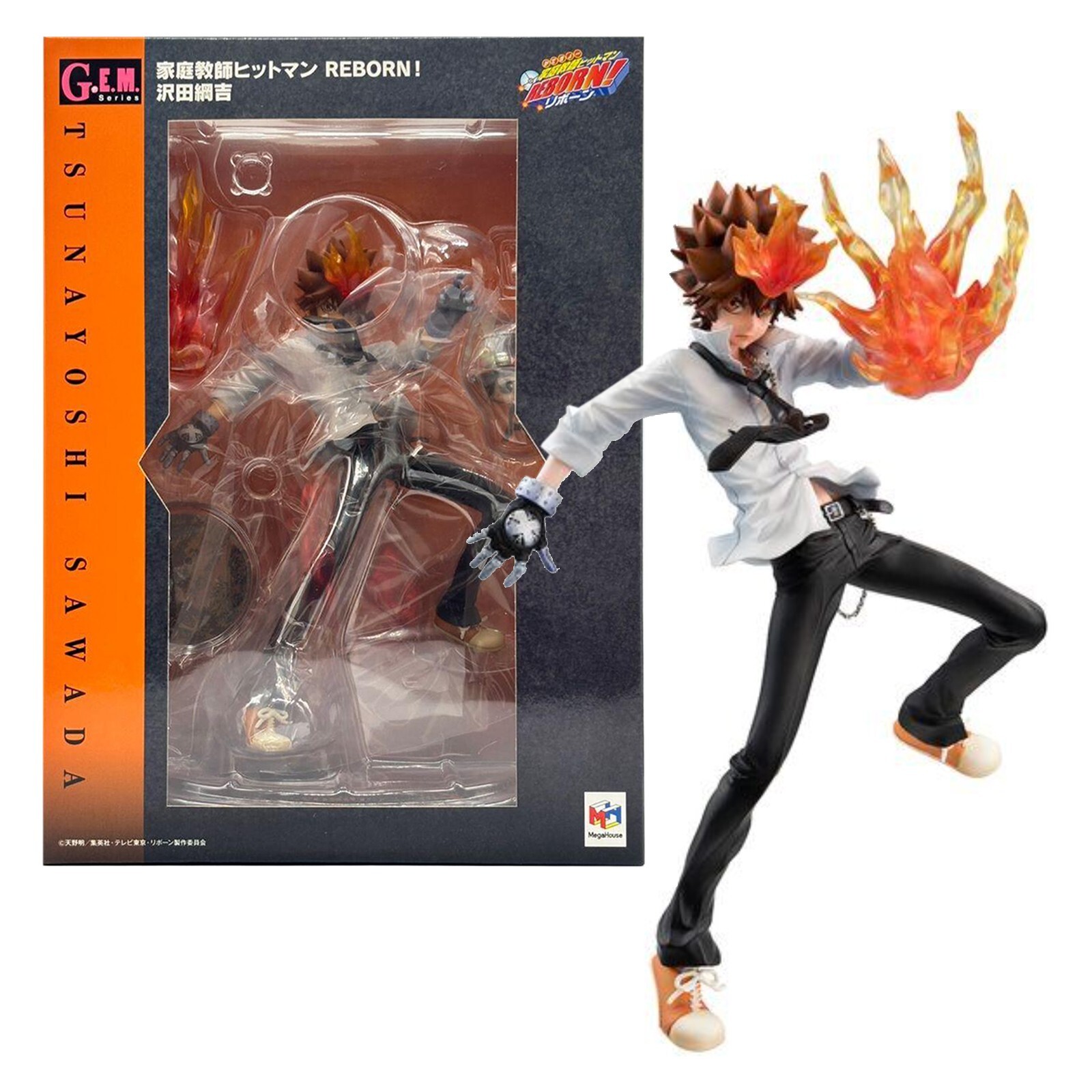 G.E.M. Series KATEKYO HITMAN REBORN 10th TSUNAYOSHI SAWADA Figure Japan Mint