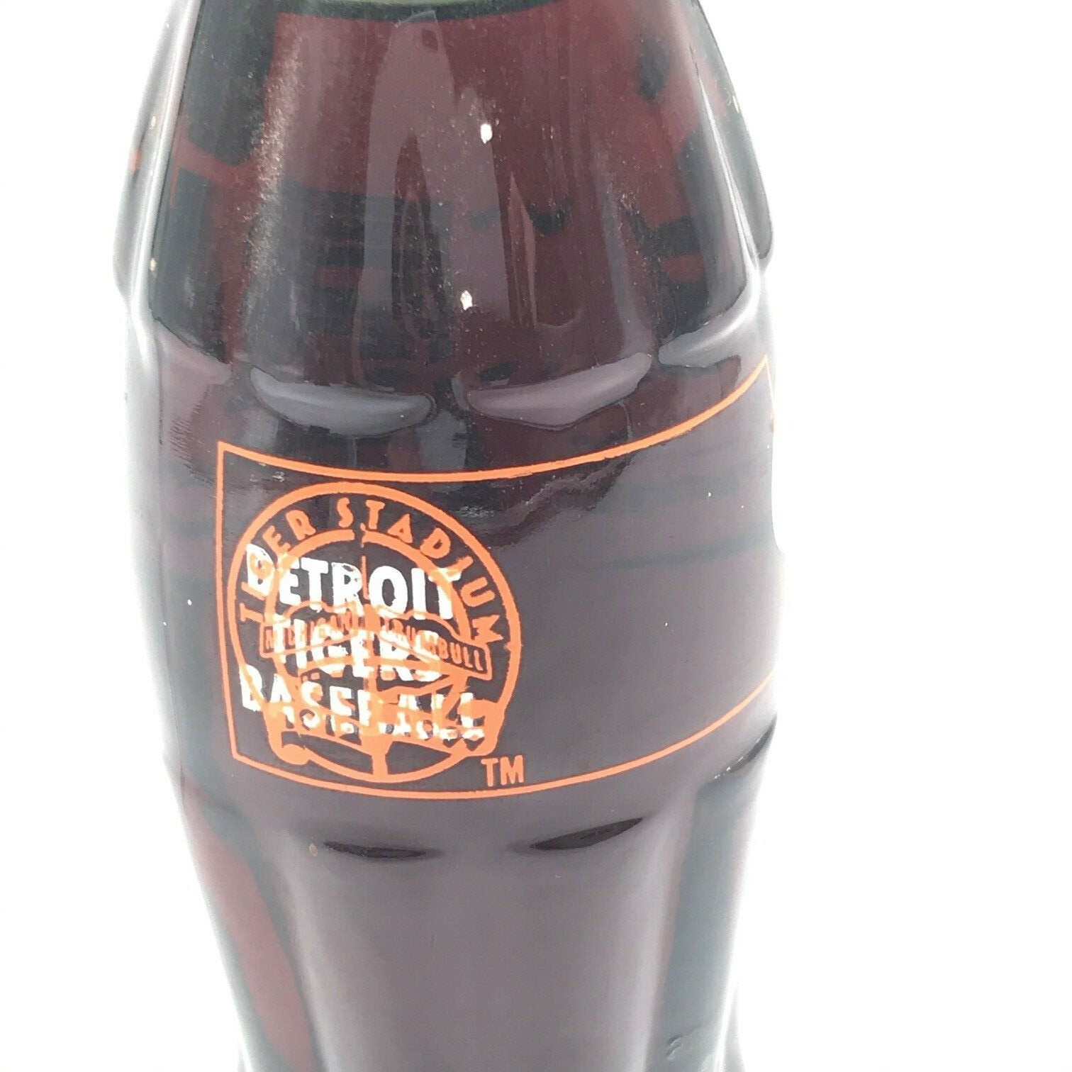 Error Coca Cola Printing Detroit Tigers Baseball Stadium 8 Oz unopened Bottle Error Coca Cola Printing Detroit Tigers Baseball Stadium 8 Oz unopened Bottle