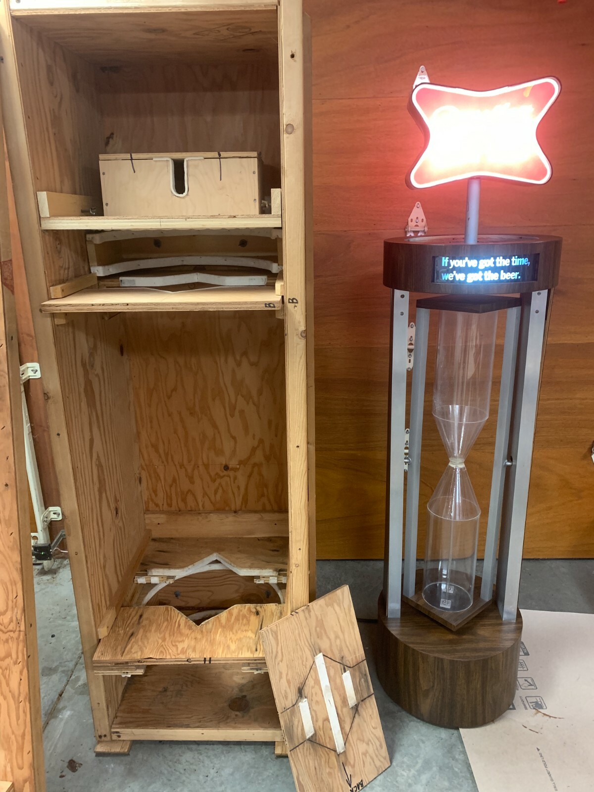 1971 Award Winning Miller High Life Custom Display 
