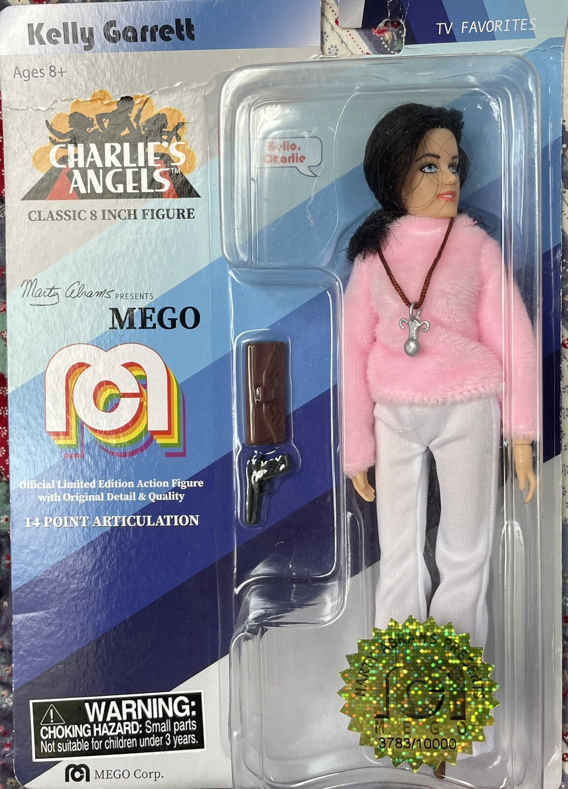 Charlie’s Angel Kelly Garrett 8” Articulated Doll NIB