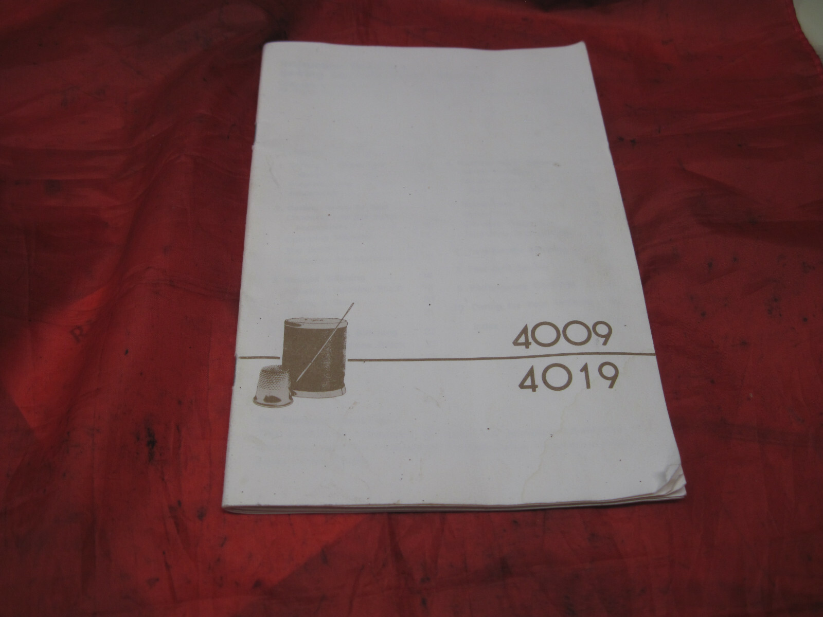 Singer 4522 4525 6605 6011 6012 6211 6212 Sewing Machine Instruction Manual