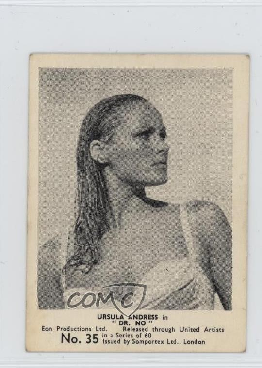 1964-65 Somportex James Bond 007 Ursula Andress #35 11bd
