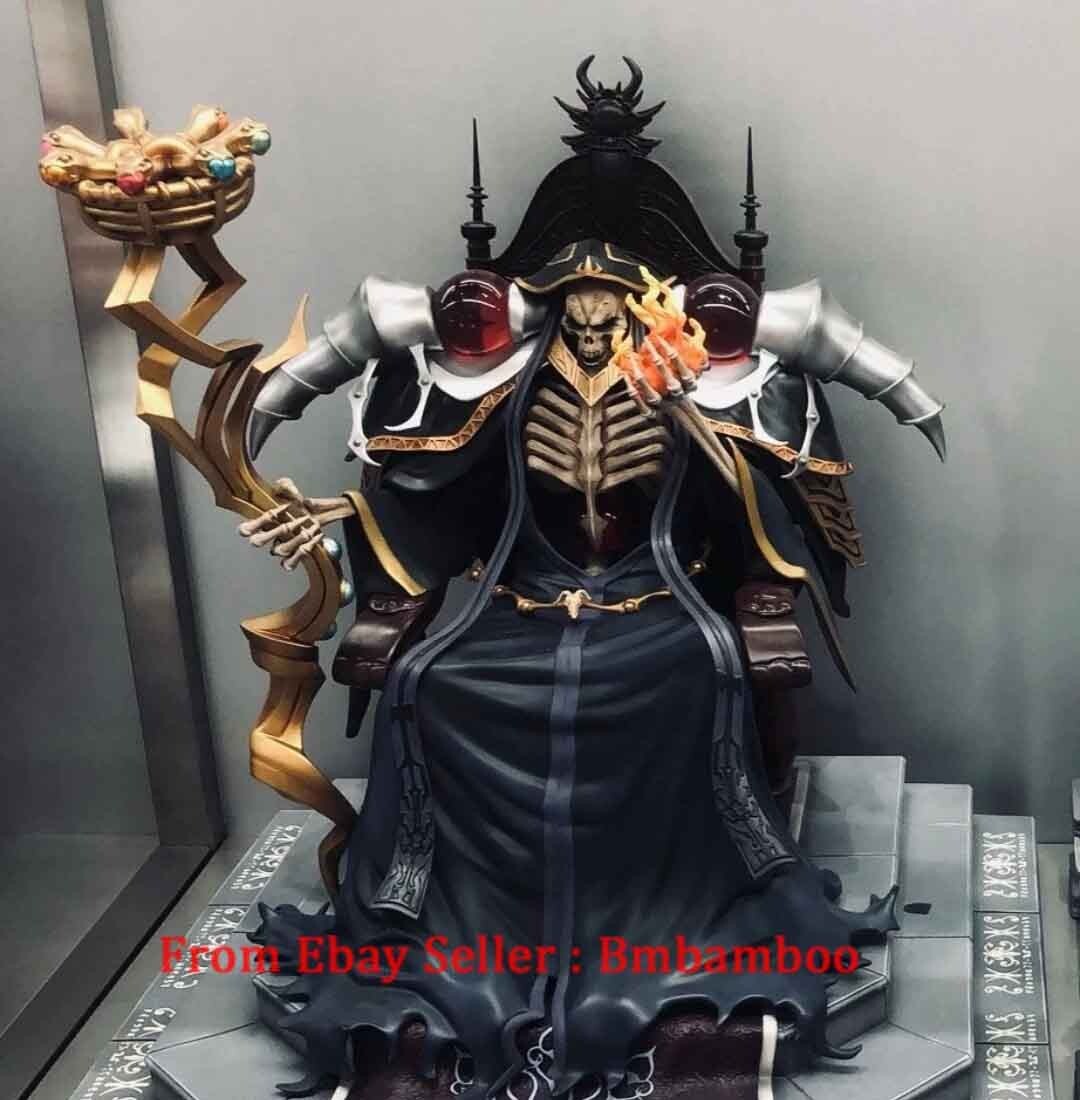 KADOKAWA x ACME STUDIO 1/4 Overlord Ainz Ooal Gown Anime Character Statue Model