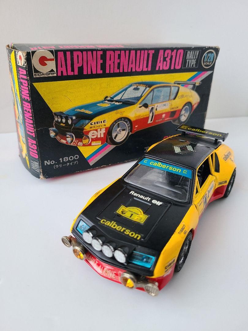 Eidai Grip Toy Car ALPINE RENAULT A310 W/BOX F/S FEDEX Eidai Grip Toy Car ALPINE RENAULT A310 W/BOX F/S FEDEX