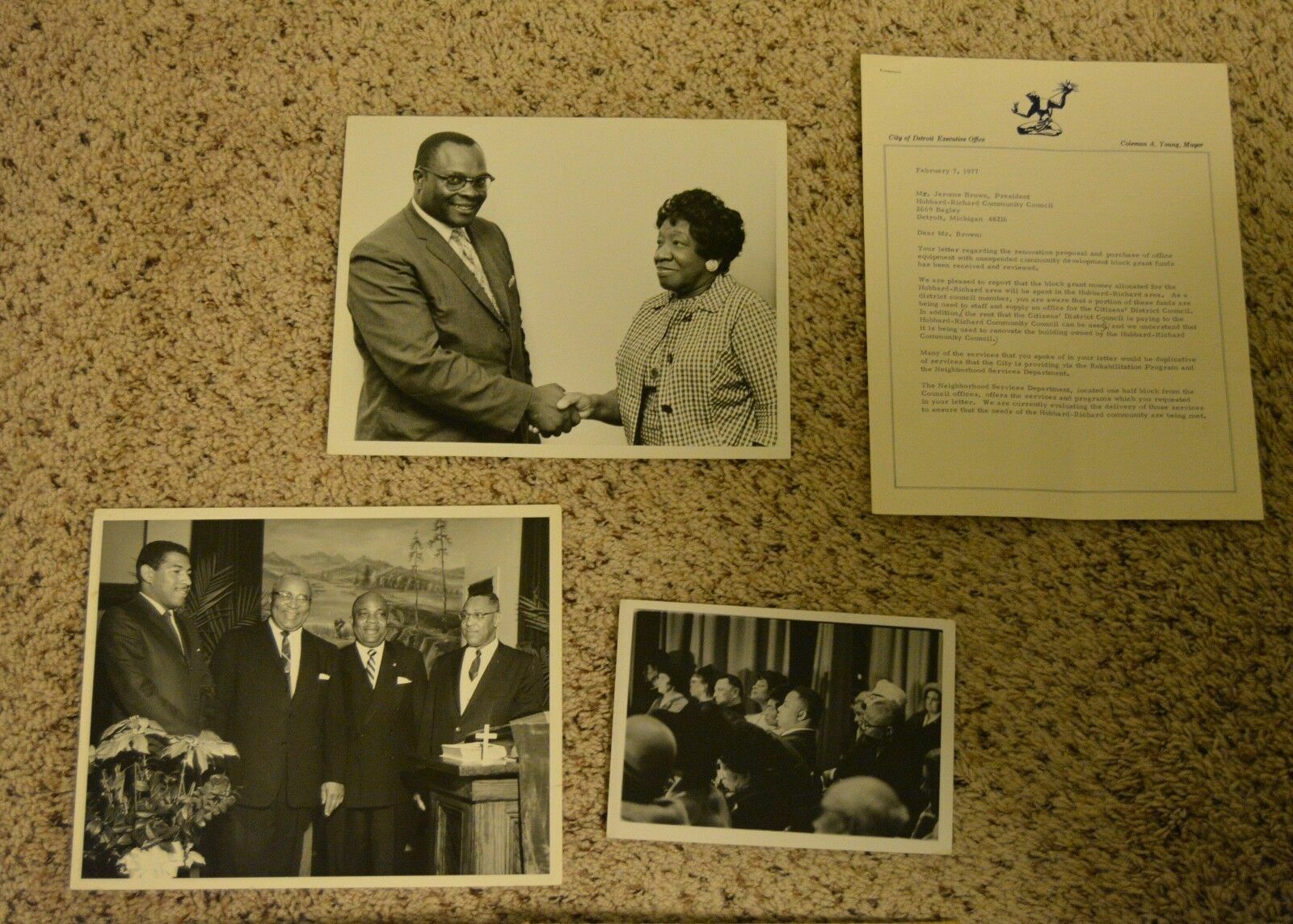 MARTIN LUTHER KING personal photo album rare aunt civil rights autographs 1977