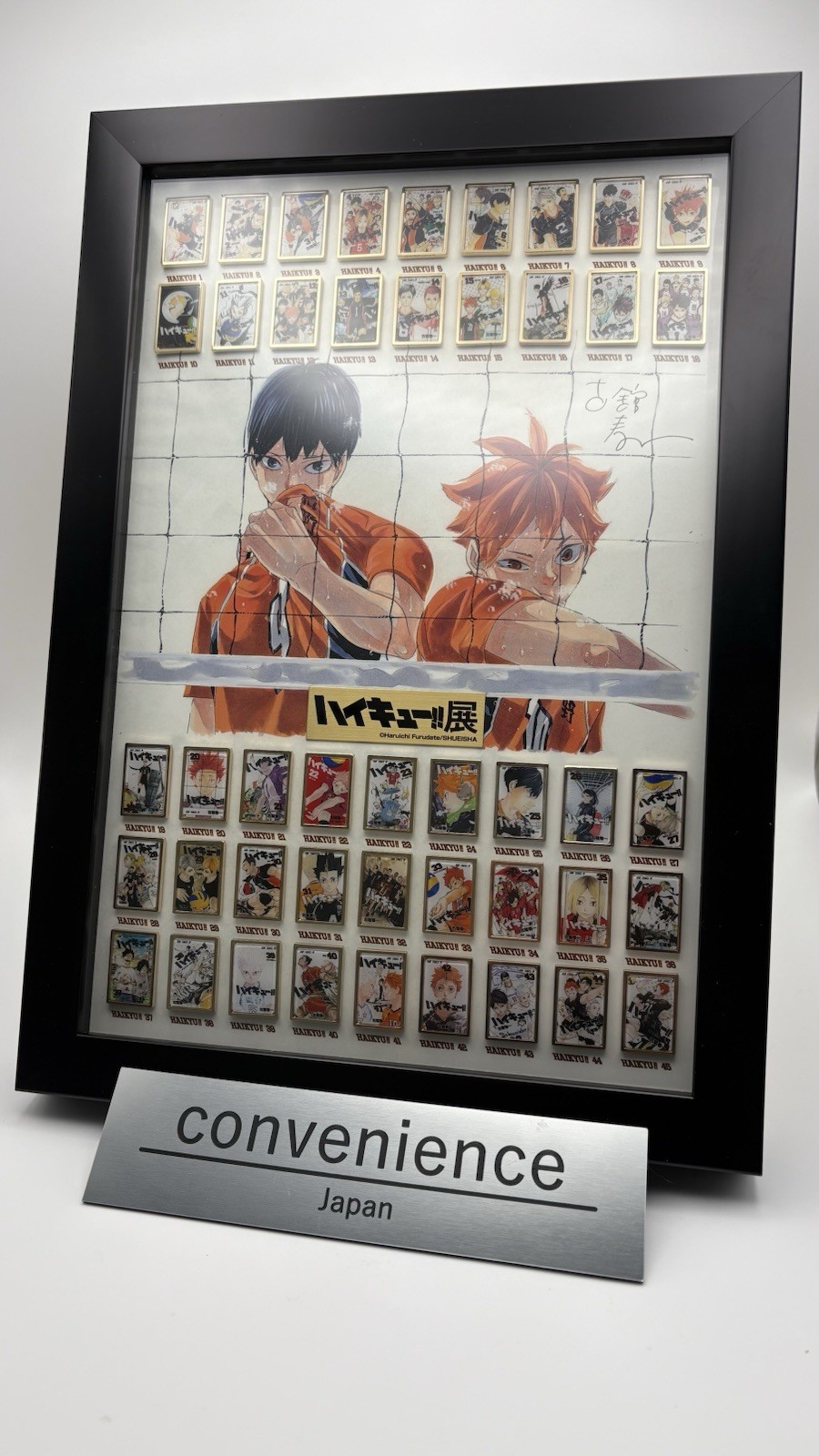 Haikyuu Exhibition Whole Volume Comics Cover Art Pins Complete Set JUMP JP Haikyuu Exhibition Whole Volume Comics Cover Art Pins Complete Set JUMP JP