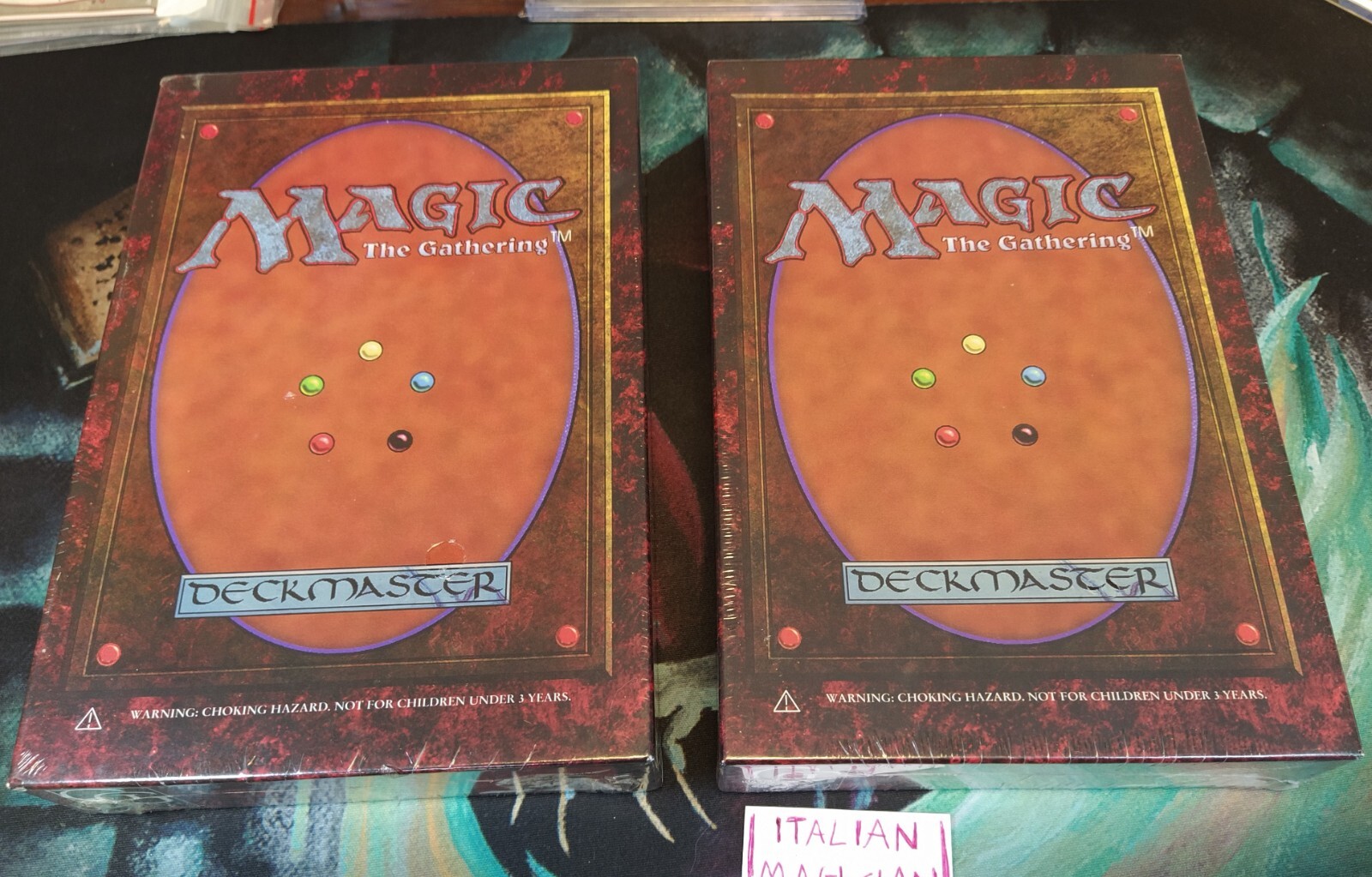 Magic: REVISED Third EDITION Gift Box FACTORY SEALED 3rd STARTER Deck 1994 Mtg