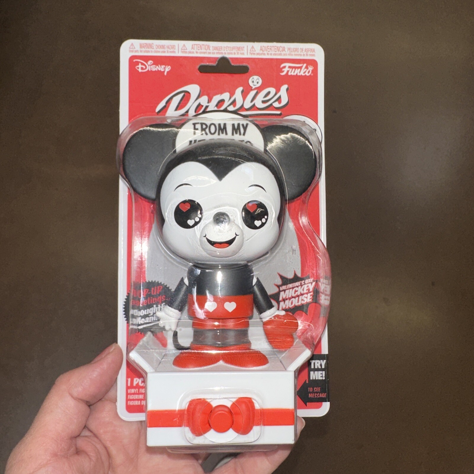 Funko Disney Mickey Mouse Popsies Valentine's Day Pop Up Figure Brand New Funko Disney Mickey Mouse Popsies Valentine's Day Pop Up Figure Brand New