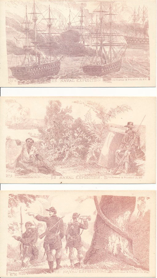 PATRIOTIC COVERS -- CIVIL WAR / Collection of U.S Naval Expedition Patriotic PATRIOTIC COVERS -- CIVIL WAR / Collection of U.S Naval Expedition Patriotic
