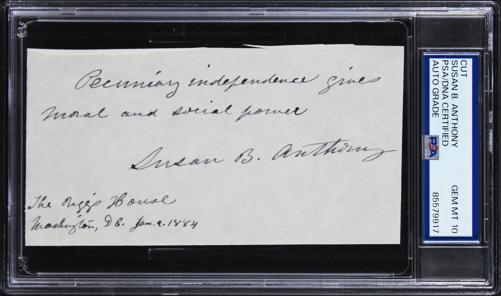 Susan B. Anthony Susan B. Anthony