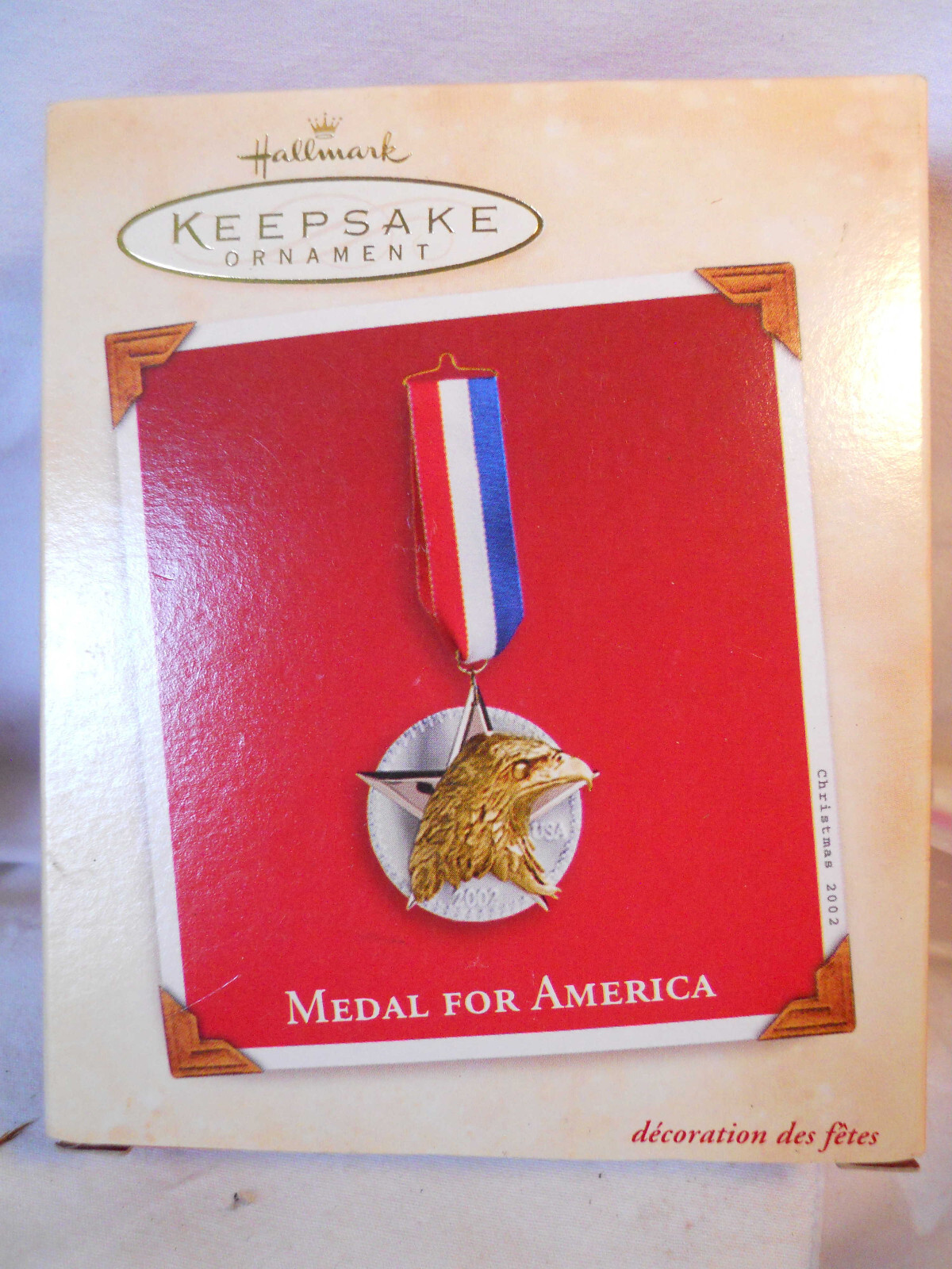 Hallmark MEDAL FOR AMERICA 2002 Metal Pewter