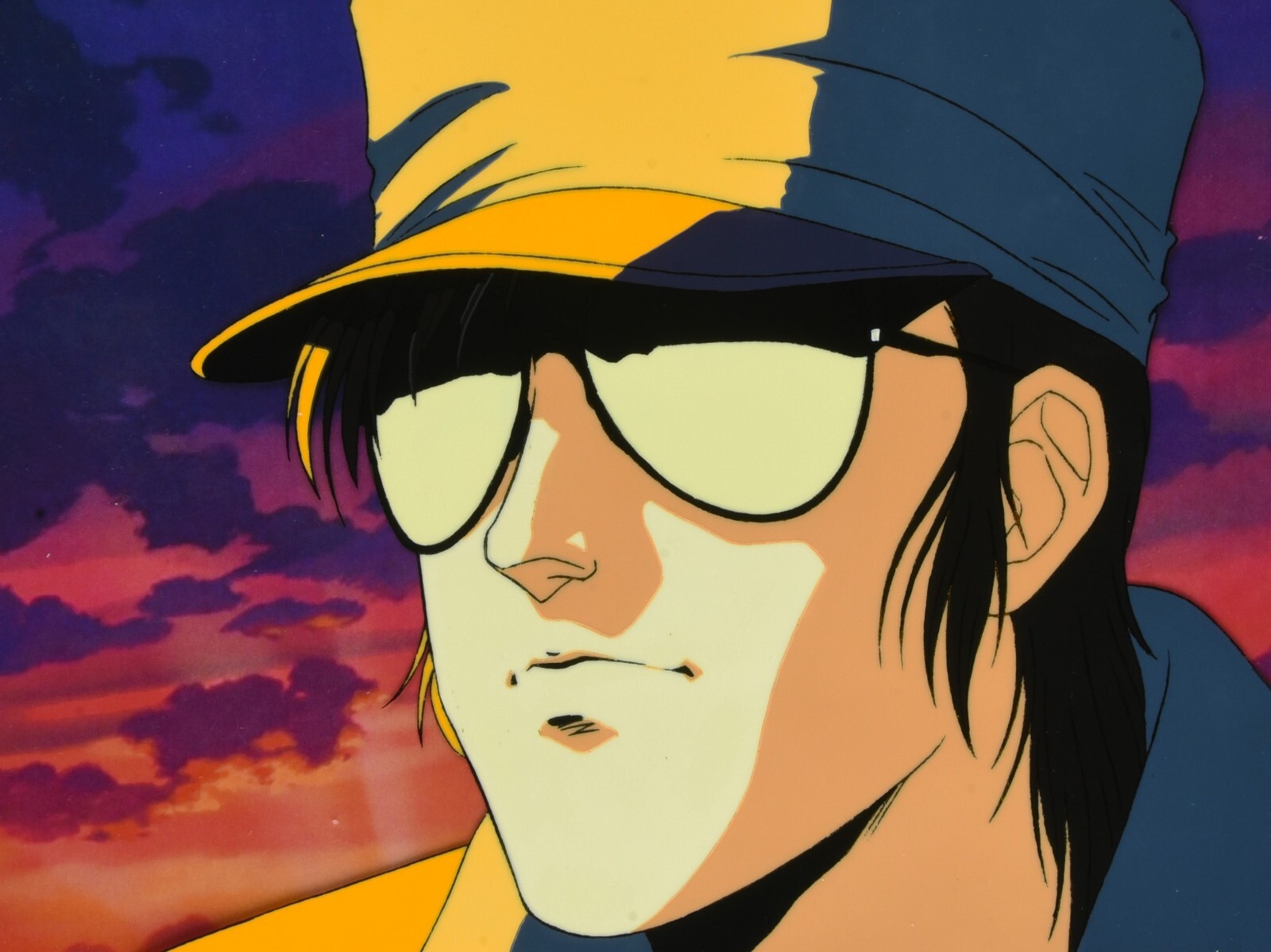 Gunbuster - Coach OP Anime Original Animation Art Production Cel Evangelion