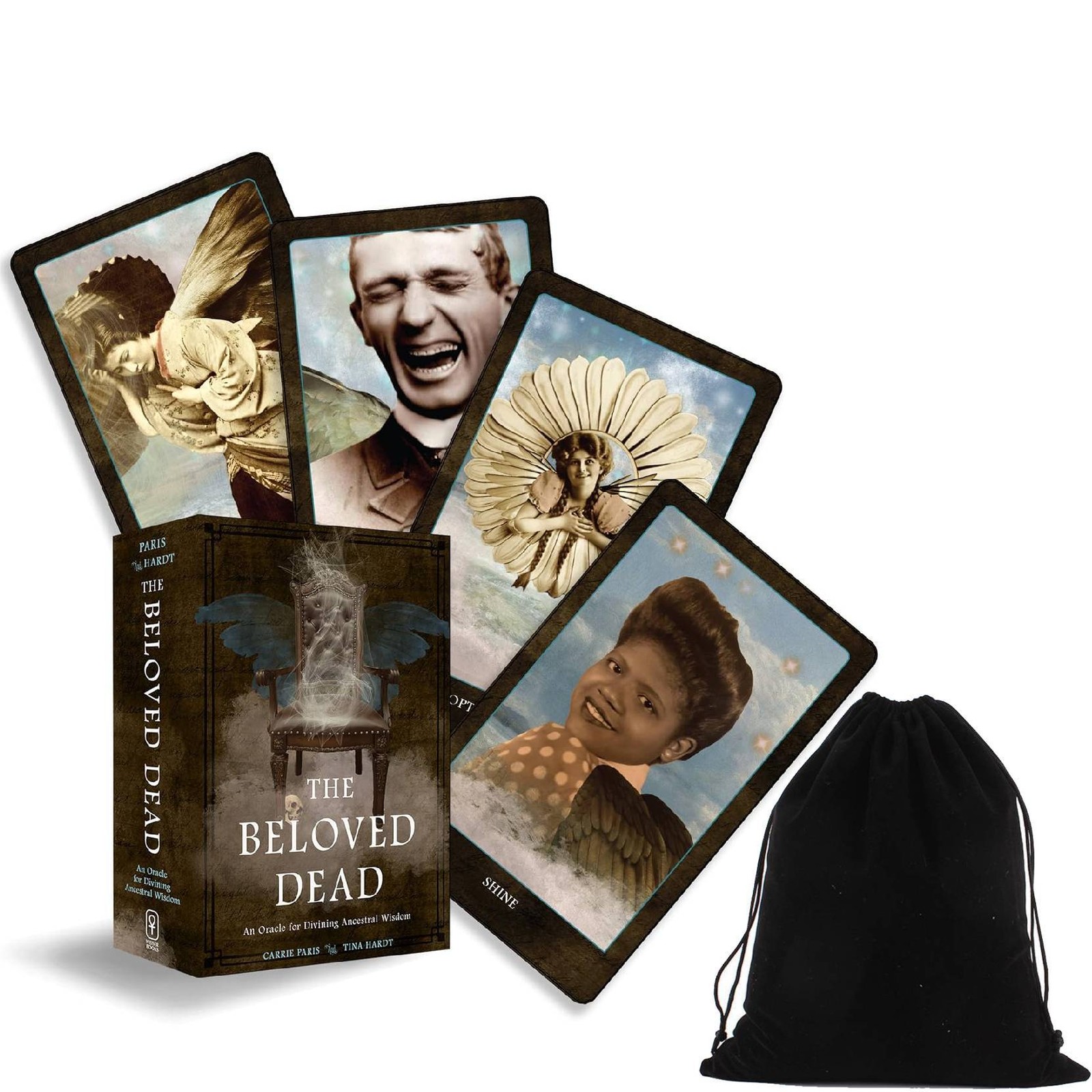 The Beloved Dead Oracle Cards Deck Ancestral Wisdom Weiser Books With Bag