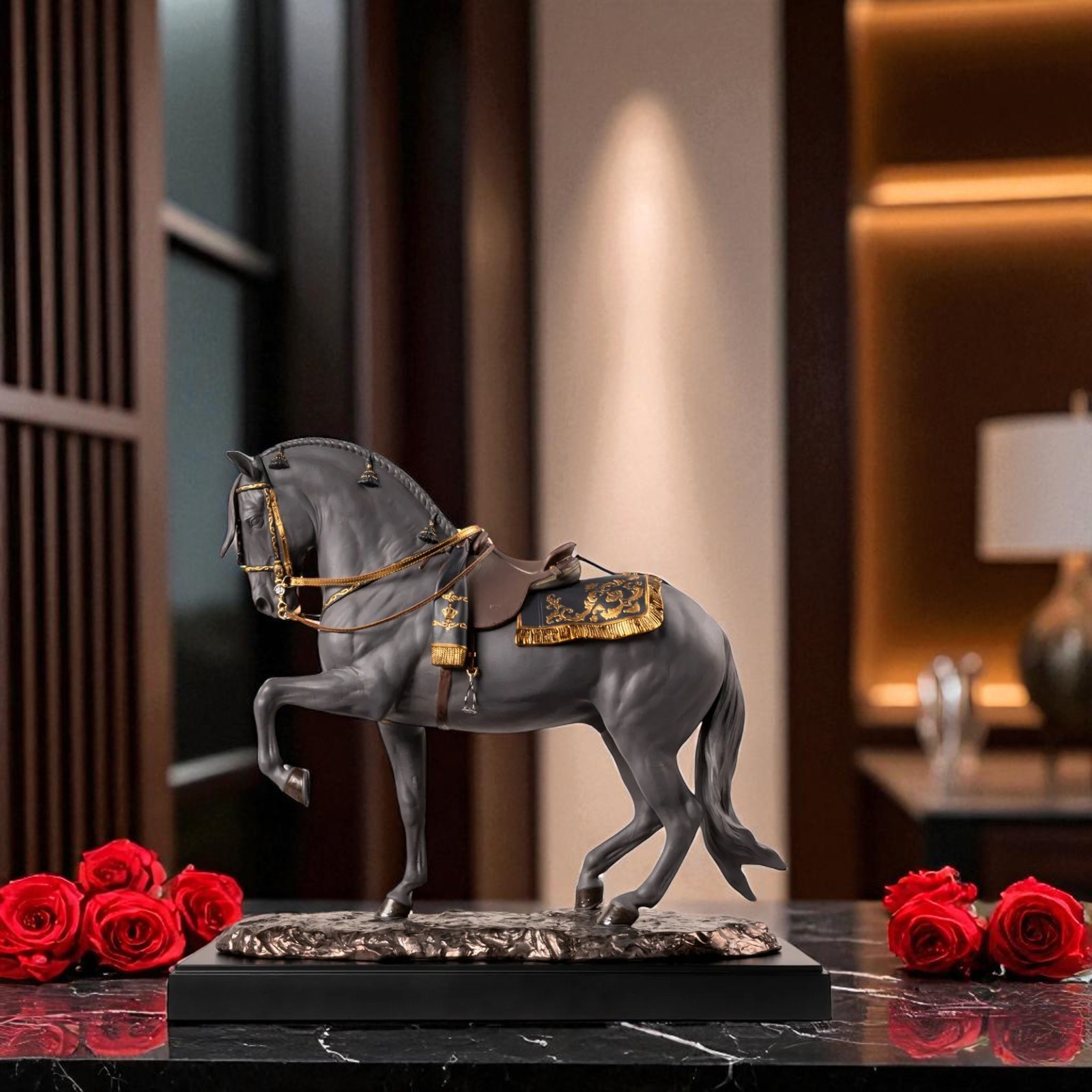 Lladro Spanish Pure Breed Horse 01002041 Black Limited Edition NEW Lladro Spanish Pure Breed Horse 01002041 Black Limited Edition NEW
