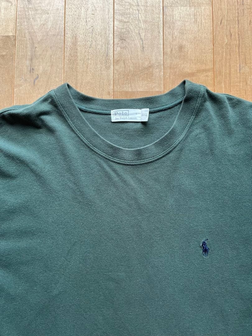 Ralph Lauren Phantom White Tag Polo T-Shirt L Men Vintage Limited Edition Rare A