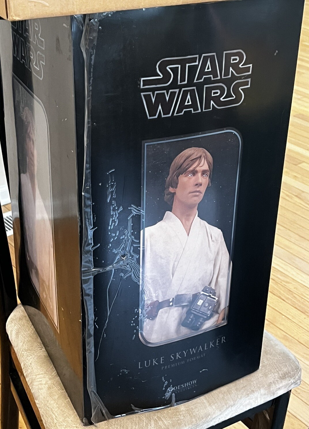 Sideshow Star Wars Luke Skywalker Statue Lightsaber