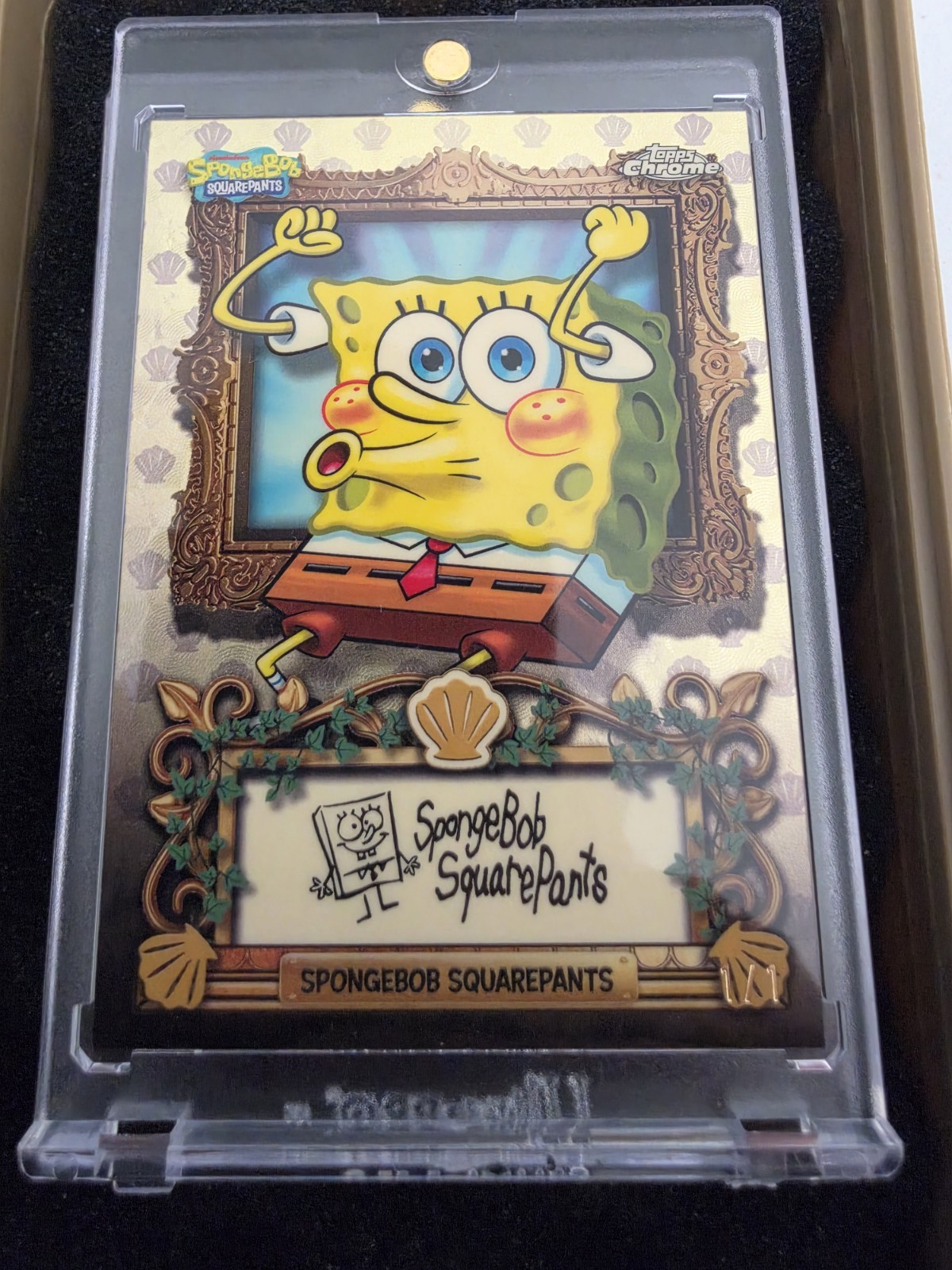 2025 Topps Chrome SpongeBob SquarePants 1/1 Vip Superfractor 1 OF 3 PRODUCT HITS