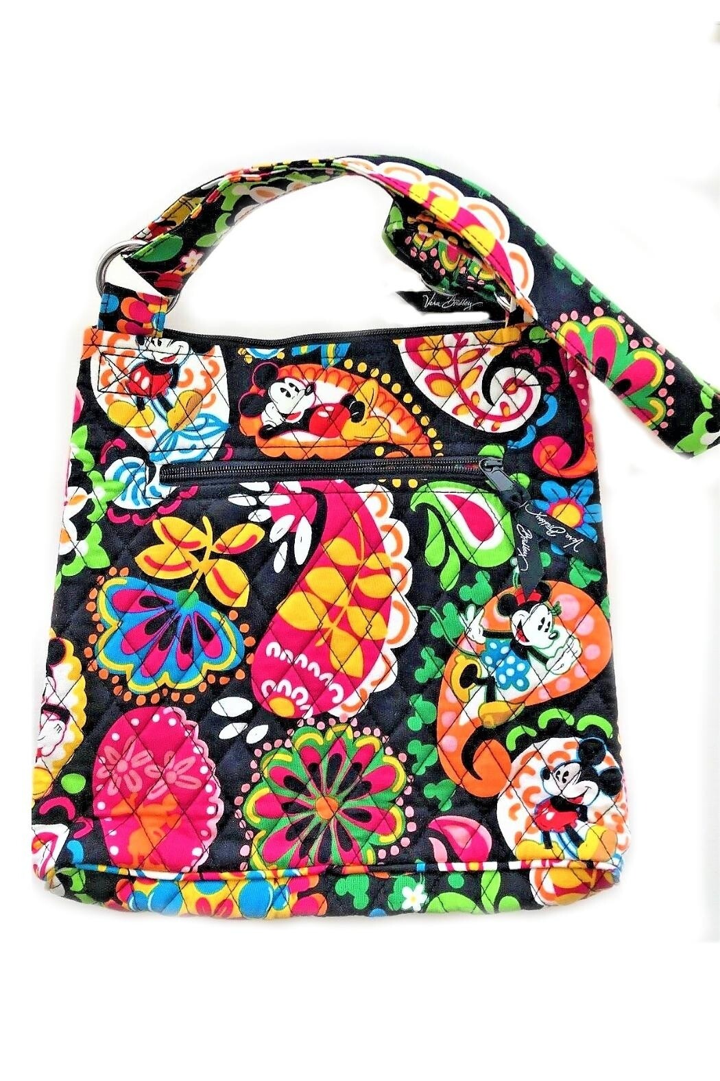 New Disney Exclusive Vera Bradley Midnight with Mickey Black Crossbody Purse