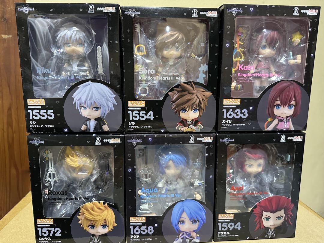 Nendoroid Kingdom Hearts Iii Ver. 6Types Set Goods Nendoroid Kingdom Hearts Iii Ver. 6Types Set Goods