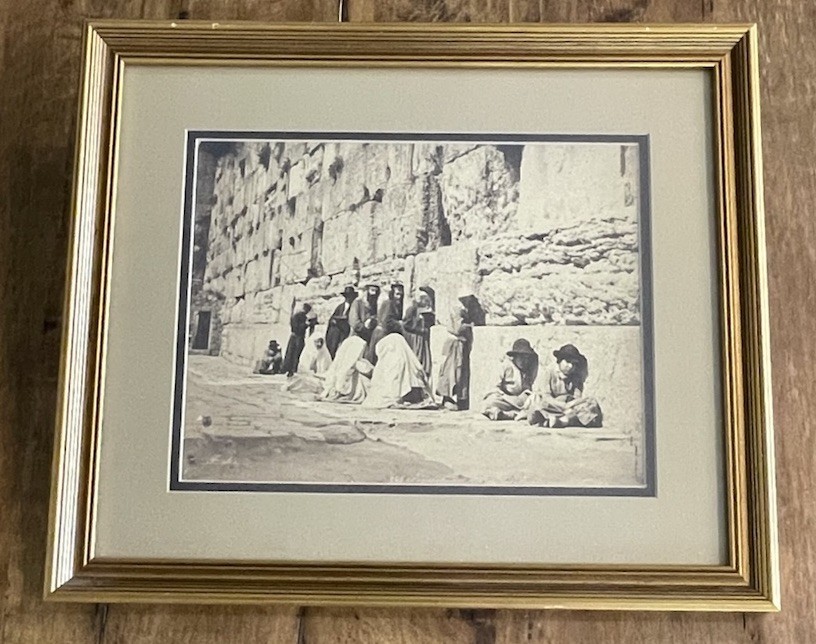 RARE Antique Photograph By FELIX BONFILS Wailing Place Of The Jews Jerusalem RARE Antique Photograph By FELIX BONFILS Wailing Place Of The Jews Jerusalem