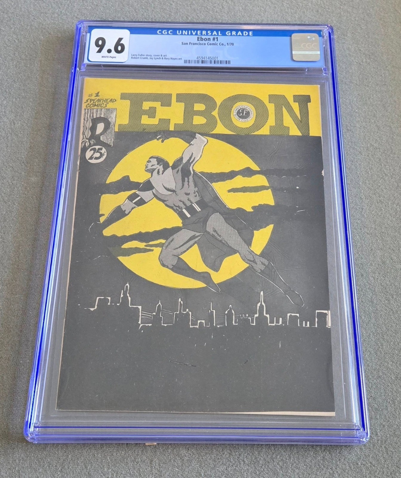 1970 Ebon #1 Regular Edition only 100 copies 2nd HIGHEST GRADED in the WORLD