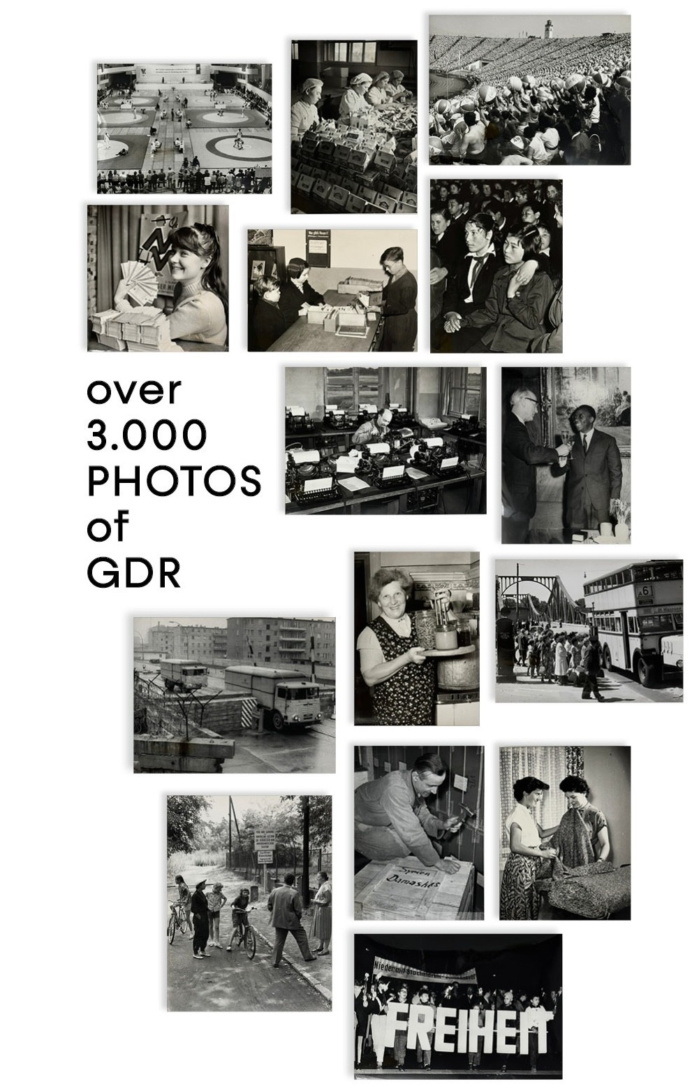 [EAST BERLIN & GDR] Exhaustive Archive of over 3000 Original Photos. 1949-90
