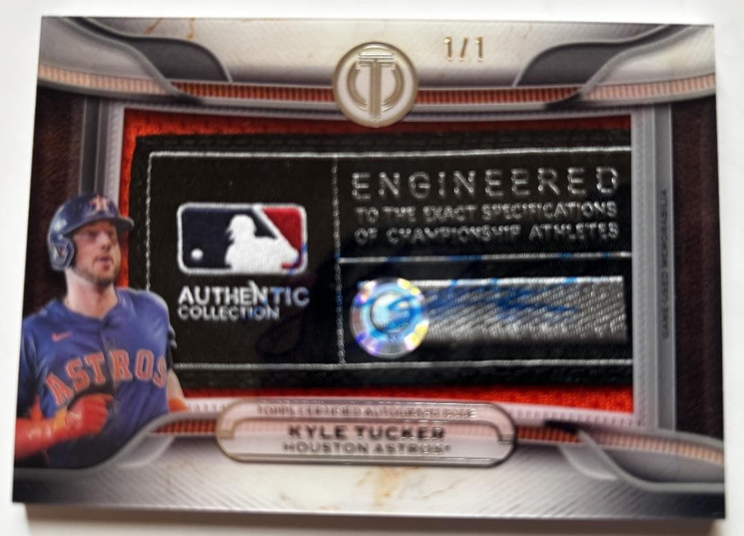 Kyle Tucker Mlb Full Logo Patch Auto 1/1 Rare Wach model LImited Ediiton JPN Imp Kyle Tucker Mlb Full Logo Patch Auto 1/1 Rare Wach model LImited Ediiton JPN Imp