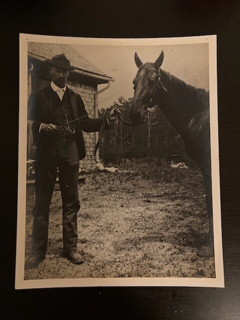 George Eastman Kodak Founder Private Collection Original Photograph George Eastman Kodak Founder Private Collection Original Photograph
