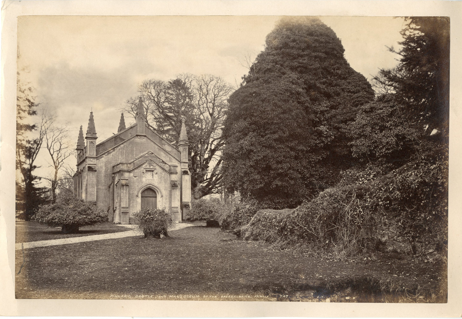 J.V. UK, Finlarig Castle and Mausoleum of the Breadalbane family vintage J.V. UK, Finlarig Castle and Mausoleum of the Breadalbane family vintage
