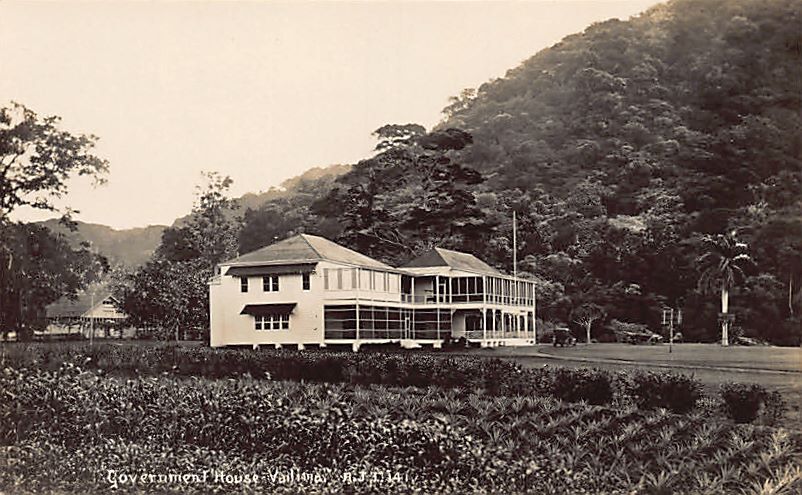 Samoa - VAILIMA - Government House - Villa Vailima - REAL PHOTO A. J. J. 141 Samoa - VAILIMA - Government House - Villa Vailima - REAL PHOTO A. J. J. 141