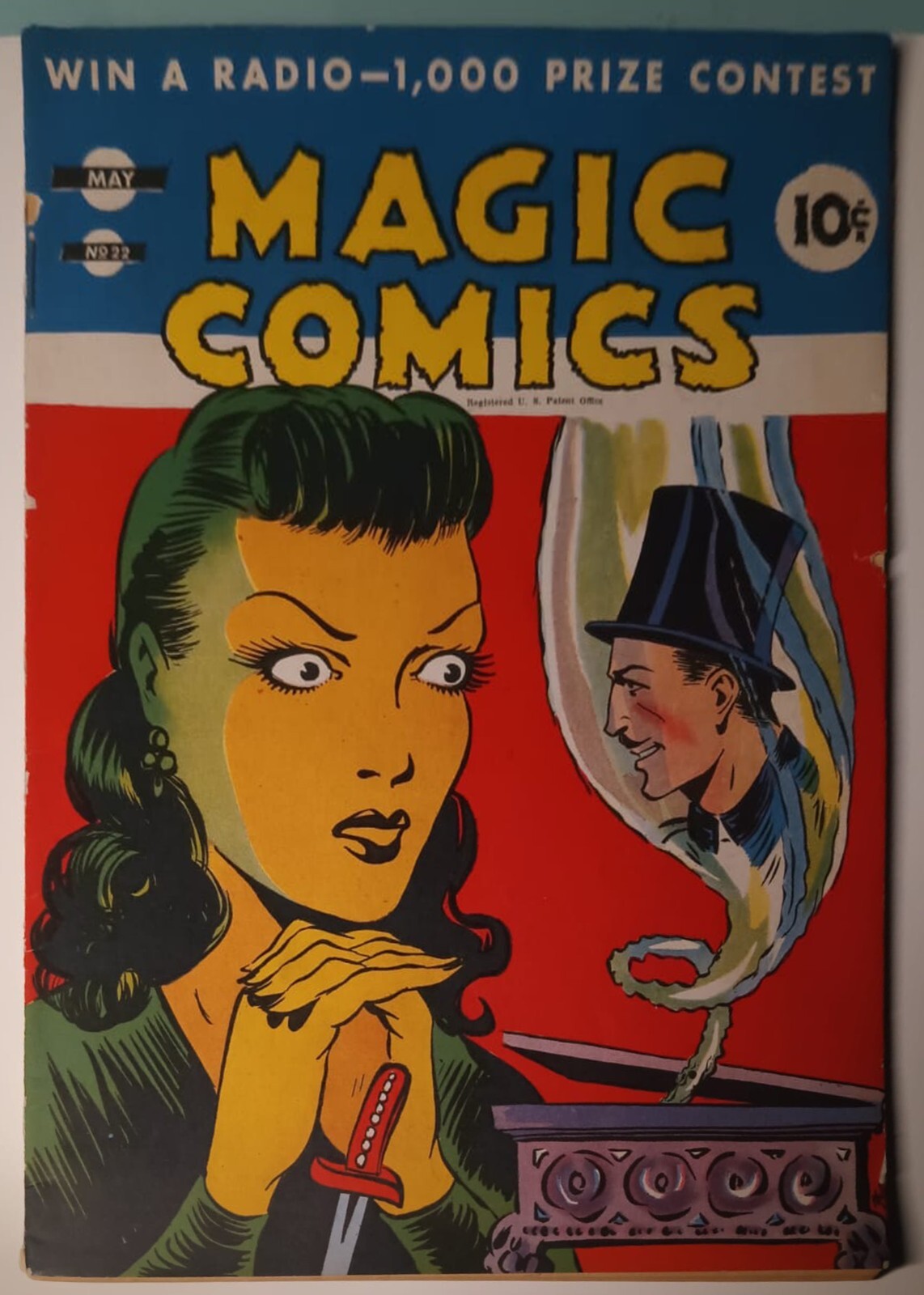 Magic Comics #22 RARE Gerber No-Show Impossible to Find 1941 Magic Comics #22 RARE Gerber No-Show Impossible to Find 1941