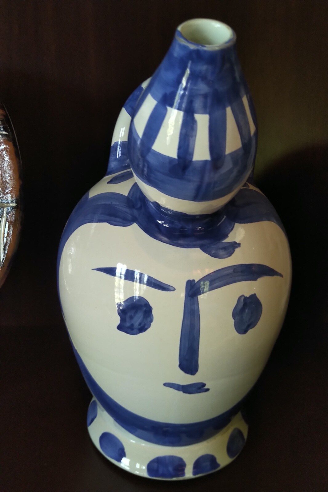 Picasso Madoura Ceramic Ramie 142 Ice Pitcher With Certificate of Authenticity