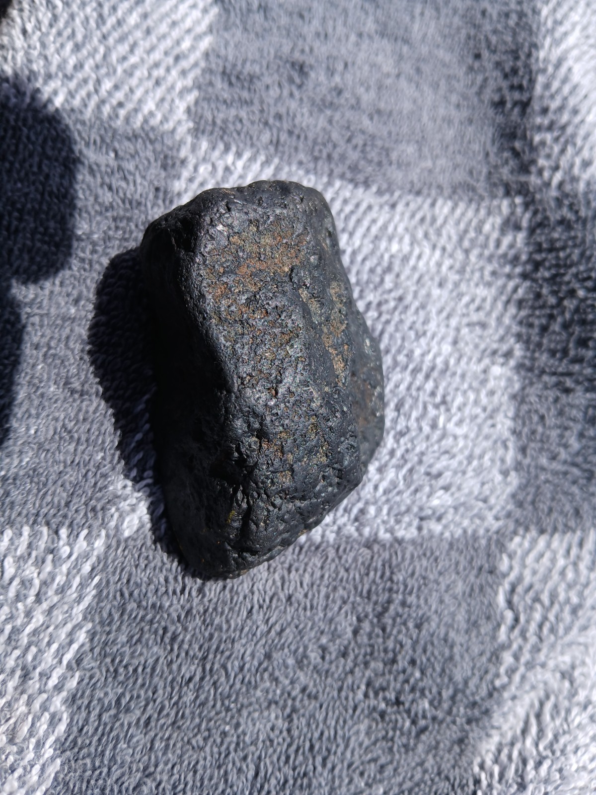 RARE BEAUTIFUL UNIQUE CARBONADO DIAMOND