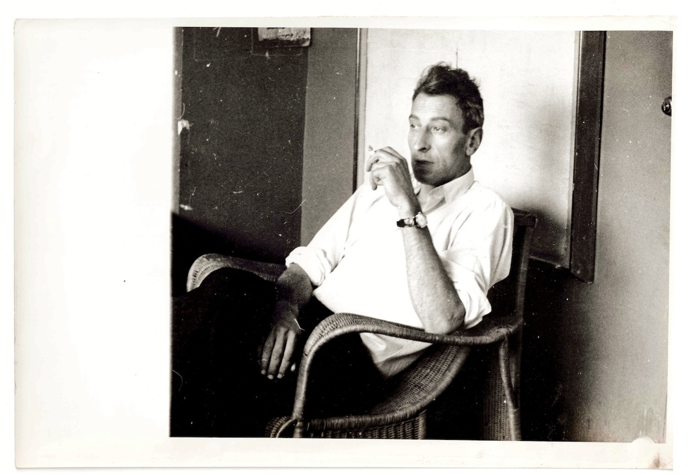 Nicolas de STAËL - Original photograph by Denise Columbus. STAEL photo. 1954 Nicolas de STAËL - Original photograph by Denise Columbus. STAEL photo. 1954