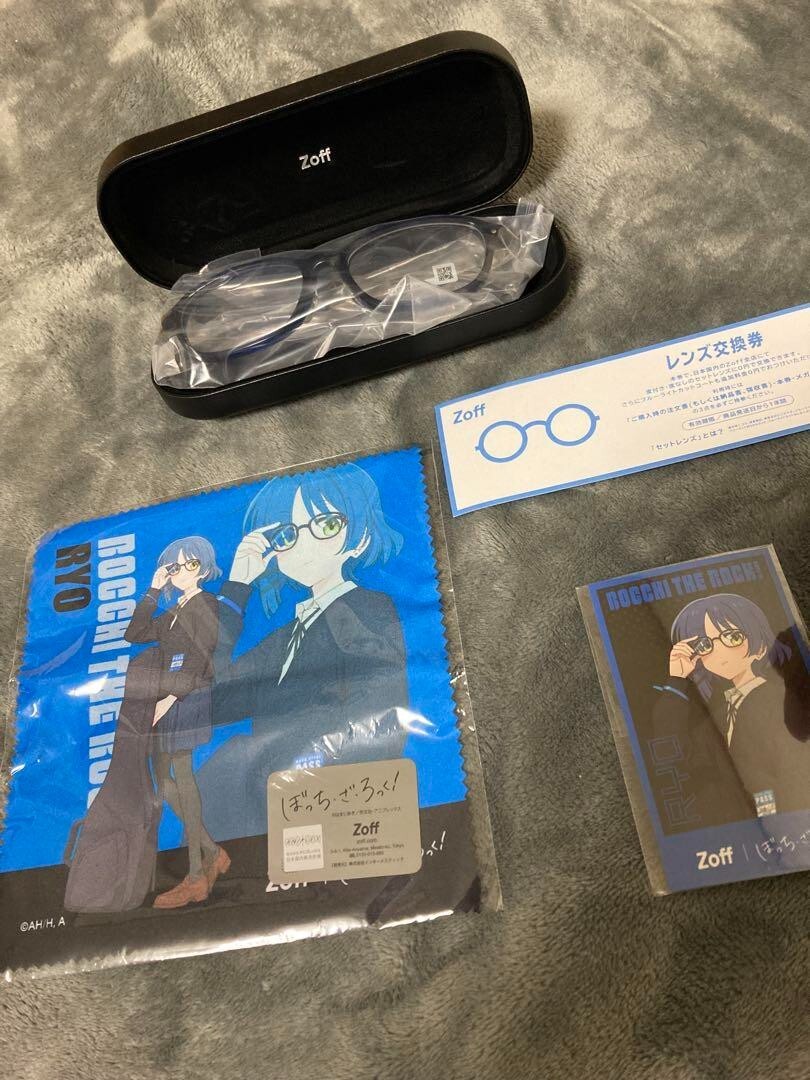 Bocchi the Rock Ryo Yamada Model Glasses Frames Zoff Bocchi the Rock Ryo Yamada Model Glasses Frames Zoff