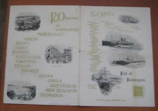 MOLDAVIA (P&O) c1905 EXCEPTIONAL COVERS