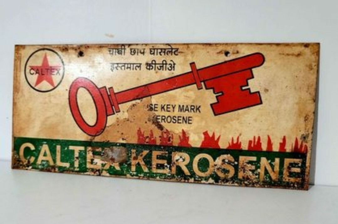 VINTAGE CALTEX SIGN 10 VINTAGE CALTEX SIGN 10