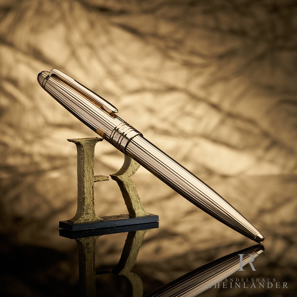 Montblanc Solitaire Meisterstuck Classique 18ct 750 Solid Gold Ballpoint Pen