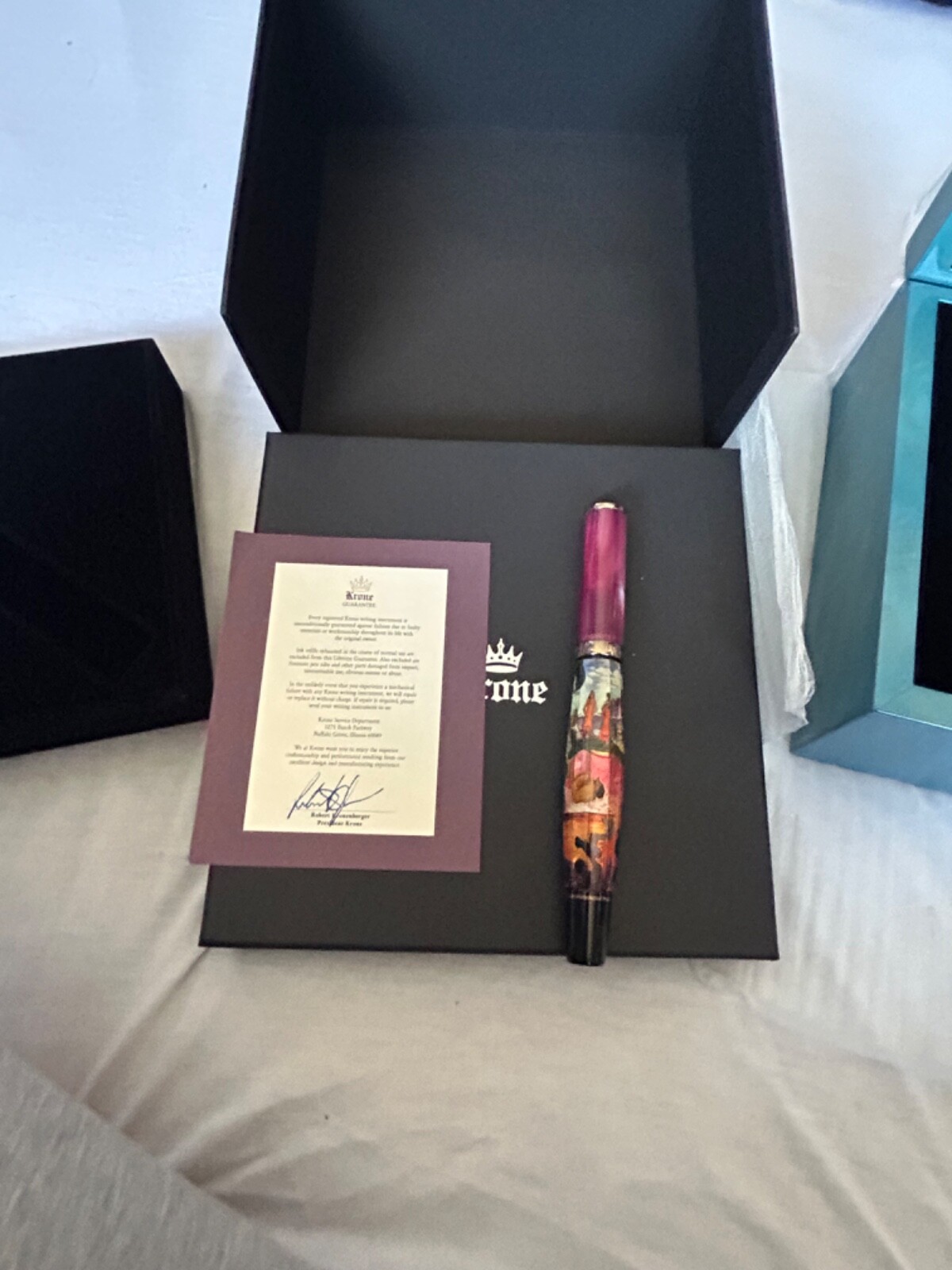 Krone P. Gauguin Limited Edition of 18 pieces Rollerball Pen-Super rare Krone P. Gauguin Limited Edition of 18 pieces Rollerball Pen-Super rare