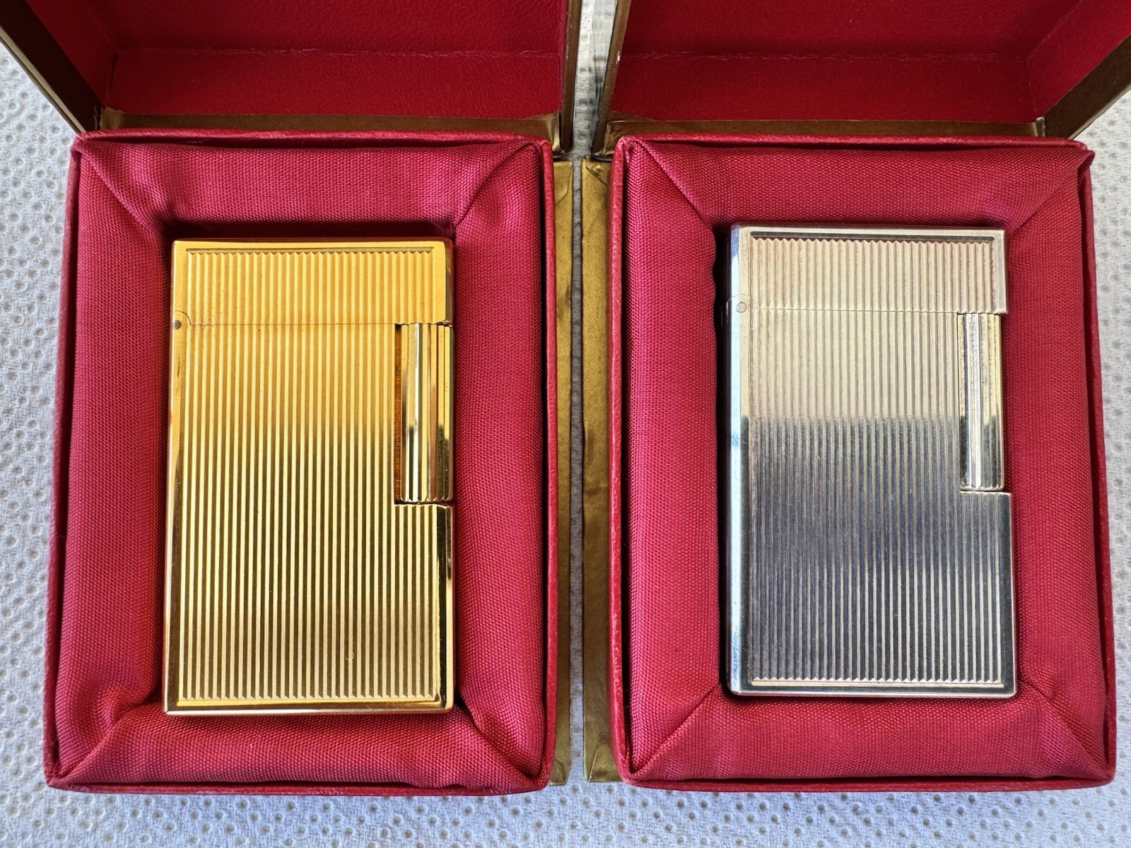 S.T. 1991 Dupont Jubilee Limited Edition - Gold & Silver - Full Set NOS